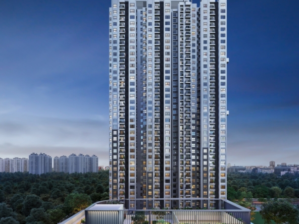 Kelambakkam 3 BHK flat for sale – 30th floor, gated community